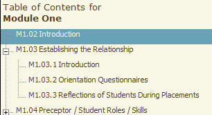 wider table of contents wider table of contents