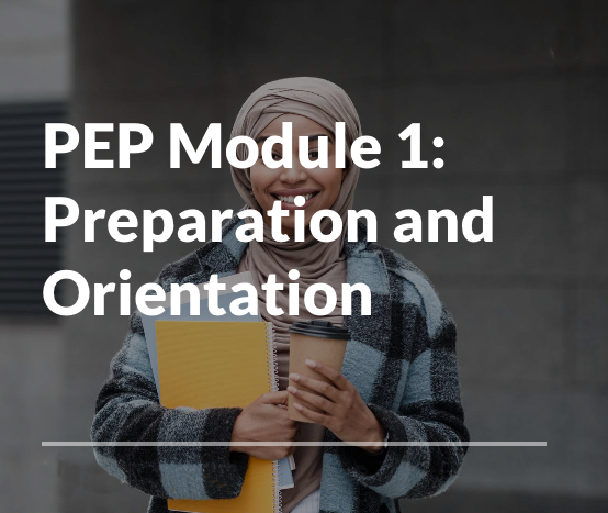 Module 1: Preparation and Orientation